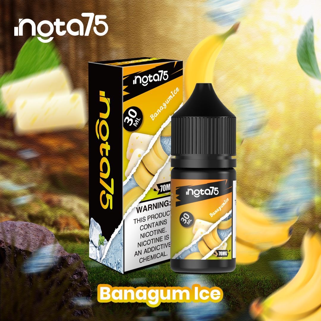 Note 75 Salt - Banana Bubble Gum