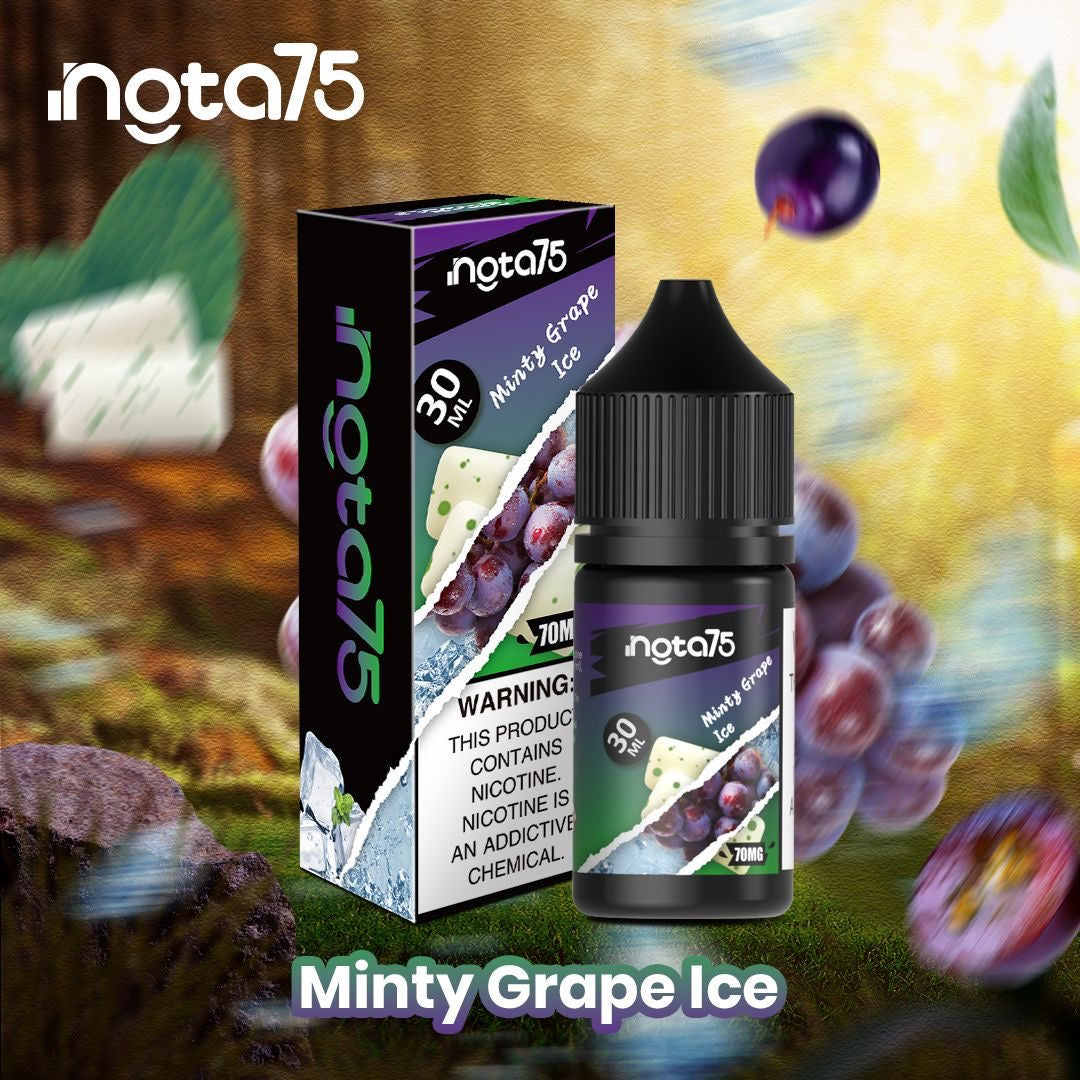 Note 75 Salt - Minty Grape Ice